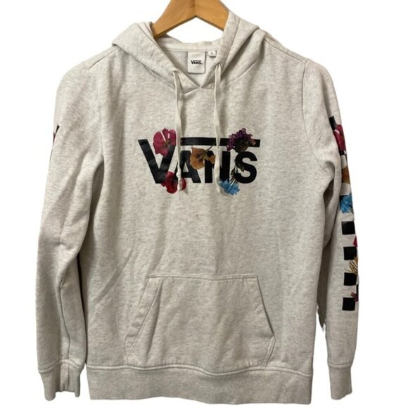 VANS tangled pressed floral checker hoodie pullover Small - Picture 6 of 6